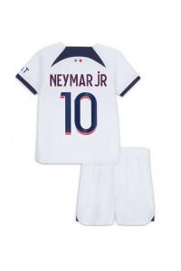 Fotbalové Dres Paris Saint-Germain Neymar Jr #10 Dětské Venkovní Oblečení 2023-24 Krátký Rukáv (+ trenýrky)